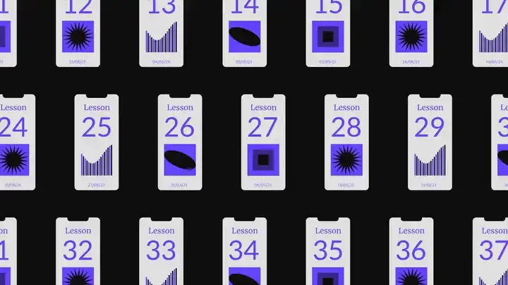 Software de diseño de movimiento libre de caballería, importación de datos, conducción, animación de mosaicos de aplicaciones móviles